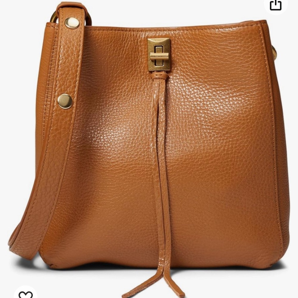 Rebecca Minkoff Darren Small Crossbody Bag l Color: Ambra
